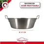 Menastyl - Bassine à confiture en acier inoxydable 17 litres, 40.5 cm - Réf. 4615452