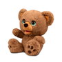 Famosa Ours Poe Conteur IA - Peluche Interactive Marron