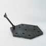 Bandai Hobby Action Base 5 Black Base pour Maquette
