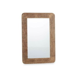 GIFTDECOR Miroir mural feuilles naturel 60 x 90 cm
