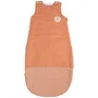 Sauthon Gigoteuse ouatinée chaude Sunlight 6-24 mois, TOG 3, 100 % coton, coloris terra cotta, pour enfants de 65 à 95 cm
