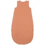 Sauthon Gigoteuse ouatinée chaude Sunlight 6-24 mois, TOG 3, 100 % coton, coloris terra cotta, pour enfants de 65 à 95 cm