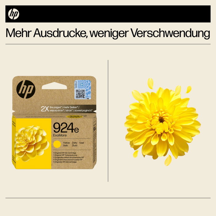 HP HP EvoMore 924e Jaune XL 4K0U9NE