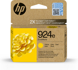 HP 4K0U9NE Cartouche d'encre jaune XL pour imprimantes HP 924E