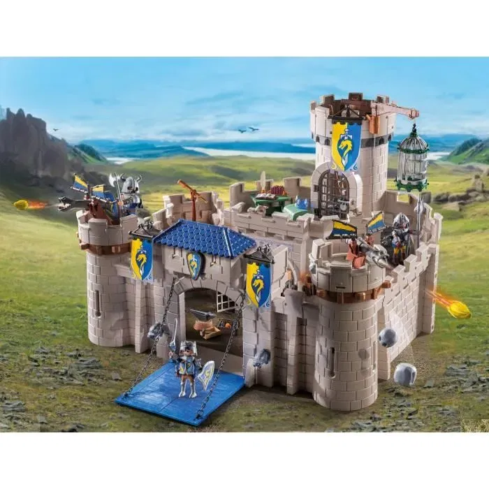 Playmobil 71642 Citadelle Novelmore - Set de construction Les Chevaliers avec 256 pièces - Jouet pour enfants dès 4 ans