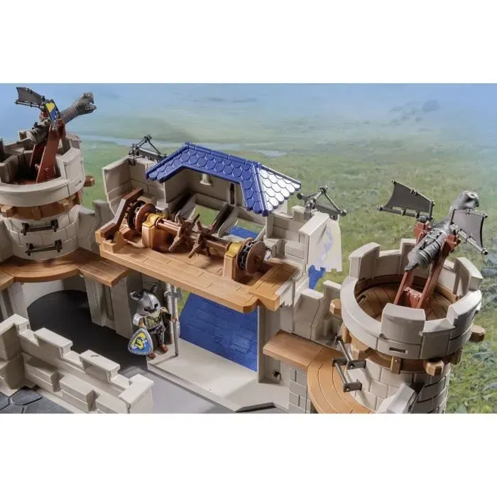 Playmobil 71642 Citadelle Novelmore - Set de construction Les Chevaliers avec 256 pièces - Jouet pour enfants dès 4 ans