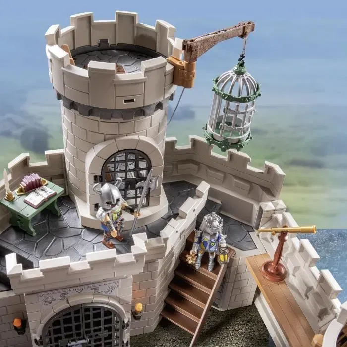 Playmobil 71642 Citadelle Novelmore - Set de construction Les Chevaliers avec 256 pièces - Jouet pour enfants dès 4 ans