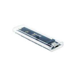 TooQ TQE-2200 Boîtier externe pour SSD M.2 NVMe/NGFF Transparent RGB