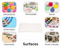 Innspiro Lot de 50 étuis en coton pour lunettes 9x18 cm