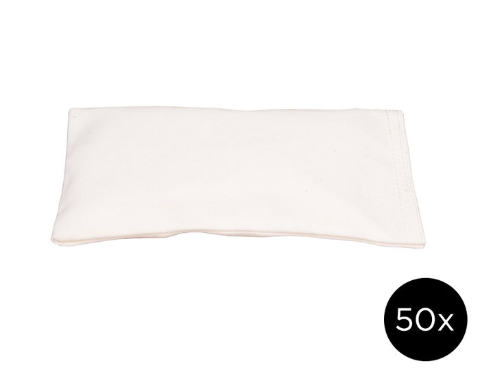 Innspiro Lot de 50 étuis en coton pour lunettes 9x18 cm Innspiro Lot de 50 étuis en coton pour lunettes 9x18 cm