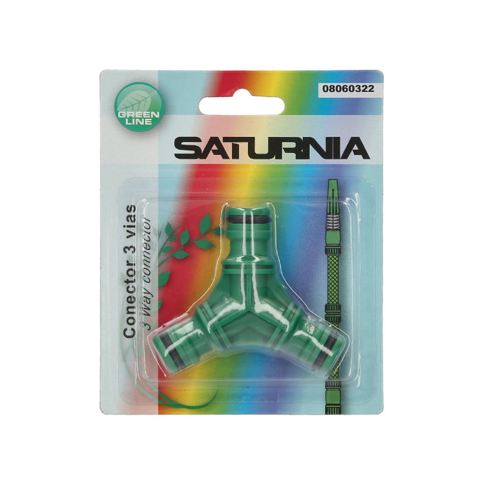 SATURNIA Raccord de dérivation en Y plastique