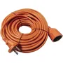 Quarx Rallonge extérieure 50 m Câble H05VV-F 2x1.5mm² Robuste Résistante aux intempéries pour Chantier Jardin