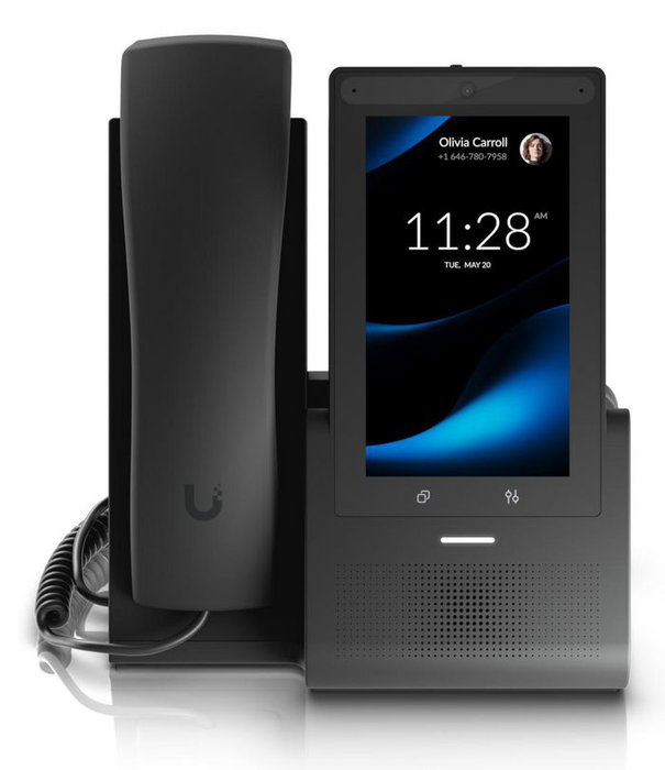 Ubiquiti G3 Touch Pro - Téléphone de bureau tactile 5" pour UniFi Talk - Écran HD 720x1280, WiFi 802.11ac, Bluetooth, Octa-Core, PoE