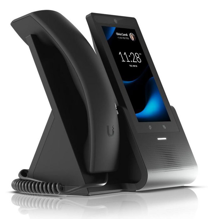 Ubiquiti G3 Touch Pro - Téléphone de bureau tactile 5" pour UniFi Talk - Écran HD 720x1280, WiFi 802.11ac, Bluetooth, Octa-Core, PoE