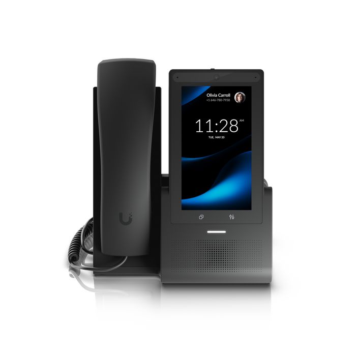Ubiquiti G3 Touch Pro - Téléphone de bureau tactile 5" pour UniFi Talk - Écran HD 720x1280, WiFi 802.11ac, Bluetooth, Octa-Core, PoE