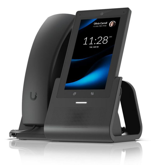 Ubiquiti G3 Touch Pro - Téléphone de bureau tactile 5" pour UniFi Talk - Écran HD 720x1280, WiFi 802.11ac, Bluetooth, Octa-Core, PoE
