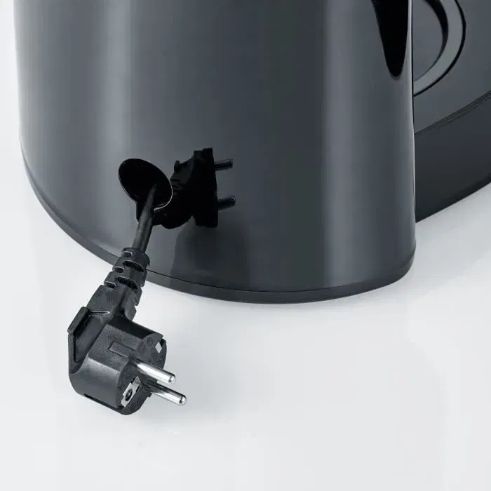 Severin Cafetière Filtre KA4815 1,4 L (10 tasses) - Noir - 1000 W - Système anti-gouttes - Porte-filtre lavable au lave-vaisselle