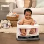 Ingenuity - Réhausseur de chaise bébé 2 en 1, base pivotante, plateau amovible et rangement facile, pour enfants de 6 mois à 3 ans