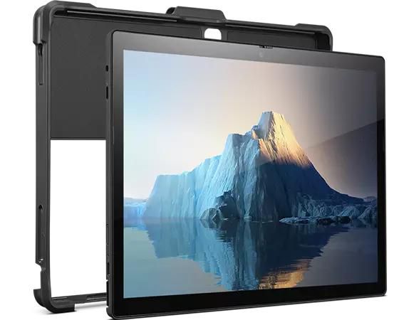 Lenovo Housse pour ThinkPad X12 Detachable - Protection complète avec accès aux ports, support et écran tactile, compatible clavier et clip stylo