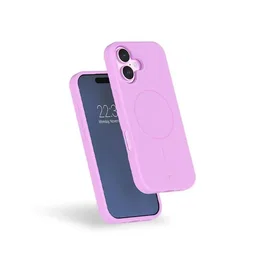 Force Case Coque MagSafe iPhone 17 Silicone Renforcée Violet