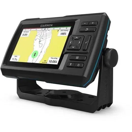 Garmin Sondeur Striker Vivid 5cv avec Sonde GT20-TM - Écran Couleur 5 Pouces pour Affichage Détail des Poissons et du Fond