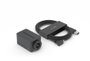 Huddly IQ Caméra de visioconférence USB grand angle 150° IA - Capteur 12 MP, 1080p 30 fps, micro intégré, Certifiée Microsoft Teams, Câble USB Type-C