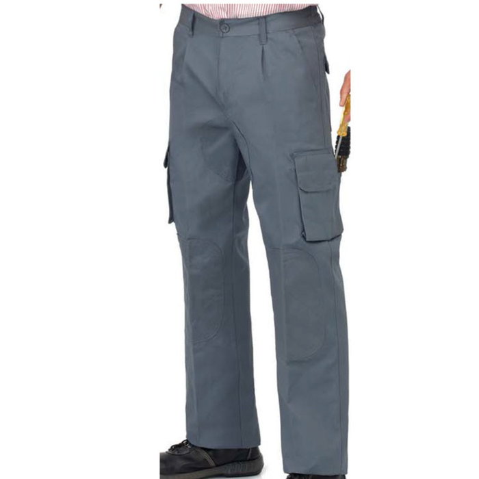 DUVER PGM31 - Pantalon de travail léger multibolsillos, couleur Azulina, taille 38, tissu polycoton, tailles 38 à 64, couleurs variées