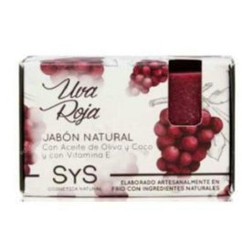 LABNATUR BIO Pack de 6 Savons Naturels Premium à la Vigne Rouge 100g
