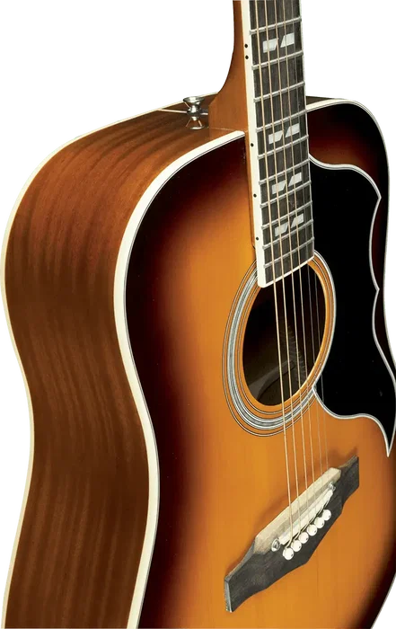 EKO Guitare Acoustique Dreadnought Ranger 6 Vr A/E - Honey Burst EKO Guitare Acoustique Dreadnought Ranger 6 Vr A/E - Honey Burst