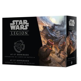 Asmodee Star Wars Legion: AT-ST Derribado - Jeu de Plateau - Extension Scénario et Décors - Version Française
