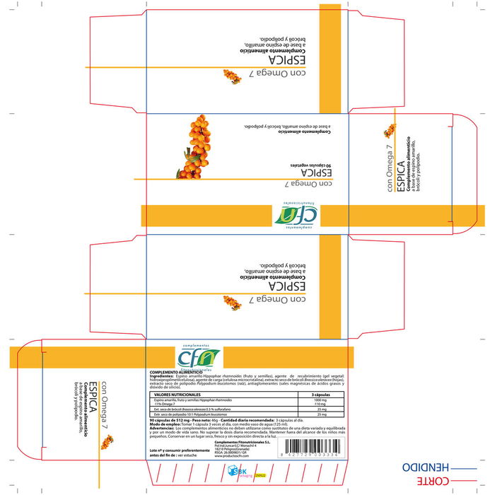 Complément et vitamines CFN 90 Unités