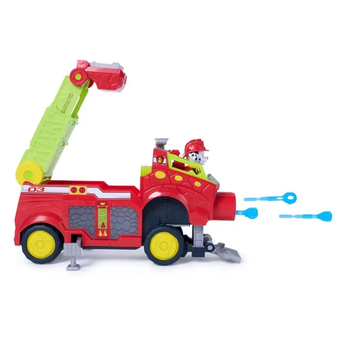 Paw Patrol Véhicule Rescue Responder Marshall - Mission Dino