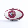Gilbert Ballon de rugby Bordeaux UBB Réplique taille 5 - Lot de 5 ballons pour entraînement et collection