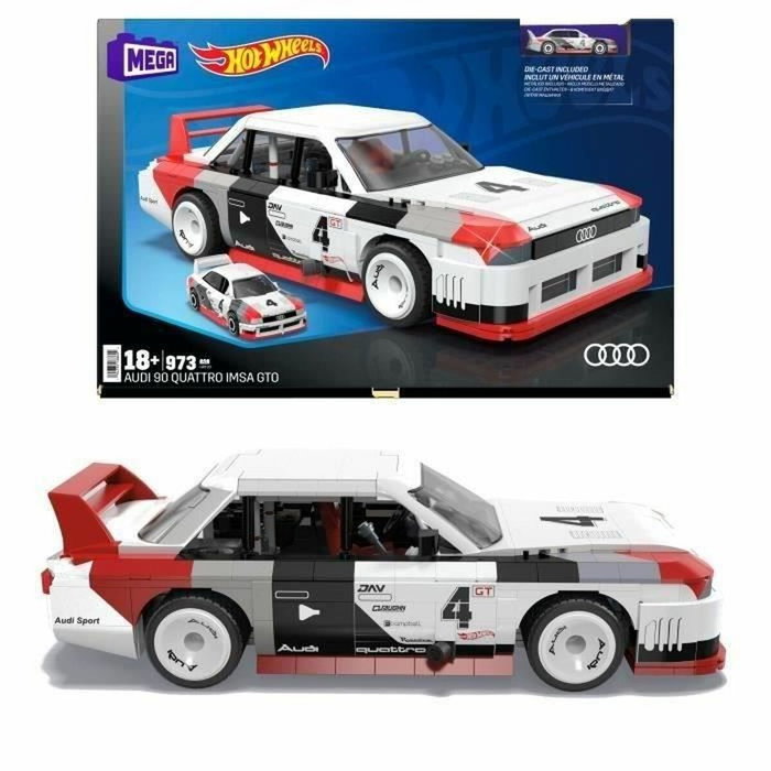 Mega Audi 90 Quattro IMSA GTO 973 pièces à construire Mega Audi 90 Quattro IMSA GTO 973 pièces à construire