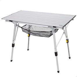 Color Baby Mesa de camping pliable compacte en aluminium 90 x 51 x 45/70 cm