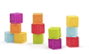 Molto - Sac de cubes sensoriels 12 pièces - Jeu éducatif en plastique - Pour enfants de 6 mois à 99 ans