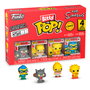 FUNKO Blister 4 figurines Bitty POP Les Simpsons Scratchy