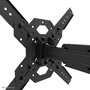 Neomounts WL40S-850BL14 Support Mural TV Pivotant avec Inclinaison pour Ecrans 32-65 Pouces VESA 100x100-400x400, Charge Max 40 kg, Système Easy-Release, Gestion Câbles, Noir