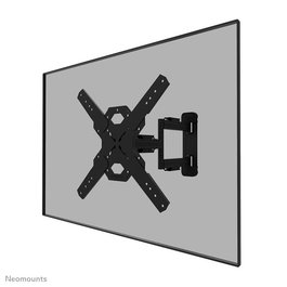 Neomounts WL40S-850BL14 Support Mural TV Pivotant avec Inclinaison pour Ecrans 32-65 Pouces VESA 100x100-400x400, Charge Max 40 kg, Système Easy-Release, Gestion Câbles, Noir