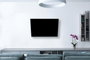 Neomounts WL40S-850BL14 Support Mural TV Pivotant avec Inclinaison pour Ecrans 32-65 Pouces VESA 100x100-400x400, Charge Max 40 kg, Système Easy-Release, Gestion Câbles, Noir
