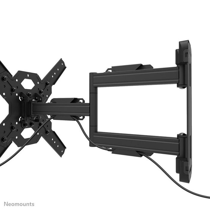 Neomounts WL40S-850BL14 Support Mural TV Pivotant avec Inclinaison pour Ecrans 32-65 Pouces VESA 100x100-400x400, Charge Max 40 kg, Système Easy-Release, Gestion Câbles, Noir