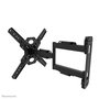 Neomounts WL40S-850BL14 Support Mural TV Pivotant avec Inclinaison pour Ecrans 32-65 Pouces VESA 100x100-400x400, Charge Max 40 kg, Système Easy-Release, Gestion Câbles, Noir