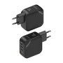 Chargeur mural Aisens ASCH-100W4P029-BK Noir Multicouleur 100 W