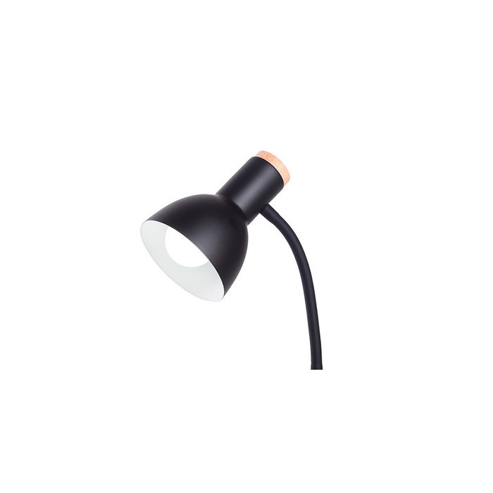 SKD-T003-B Lampe de Table Alison Acier Noir 1 x E27 Sans Ampoule SKD-T003-B Lampe de Table Alison Acier Noir 1 x E27 Sans Ampoule