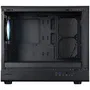 Zalman Boîtier PC M5 ARGB Mini Tour Noir - Format M-ATX et Mini-ITX, 4 Ventilateurs ARGB 120mm, Façade Mesh, Panneau Verre Trempé, Ports USB 3.0 et Type-C
