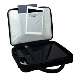 PORT DESIGNS Sacoche Port Sacoche Clamshell Courchevel pour Ordinateur Portable 17,3 Pouces - Nylon Balistique, Poignée Ergonomique, Sangle pour Trolley