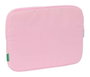 Safta Housse pour PC Portable 15,6 Pouces Benetton Rose - Dimensions: 39,5 x 27,5 x 3,5 cm - Ajustable et Protectrice