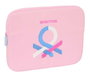 Safta Housse pour PC Portable 15,6 Pouces Benetton Rose - Dimensions: 39,5 x 27,5 x 3,5 cm - Ajustable et Protectrice
