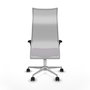 Piqueras y Crespo Chaise de Bureau Albacete Violet et Blanc
