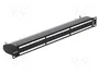 DELOCK Panneau de brassage Cat 6a 24 ports RJ45 1U 19 pouces